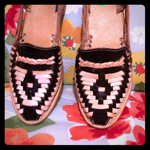 huarache artesanal mexicano